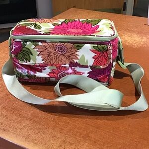 Vera Bradley Hello Dahlia Lunch Bag Insulated Cooler